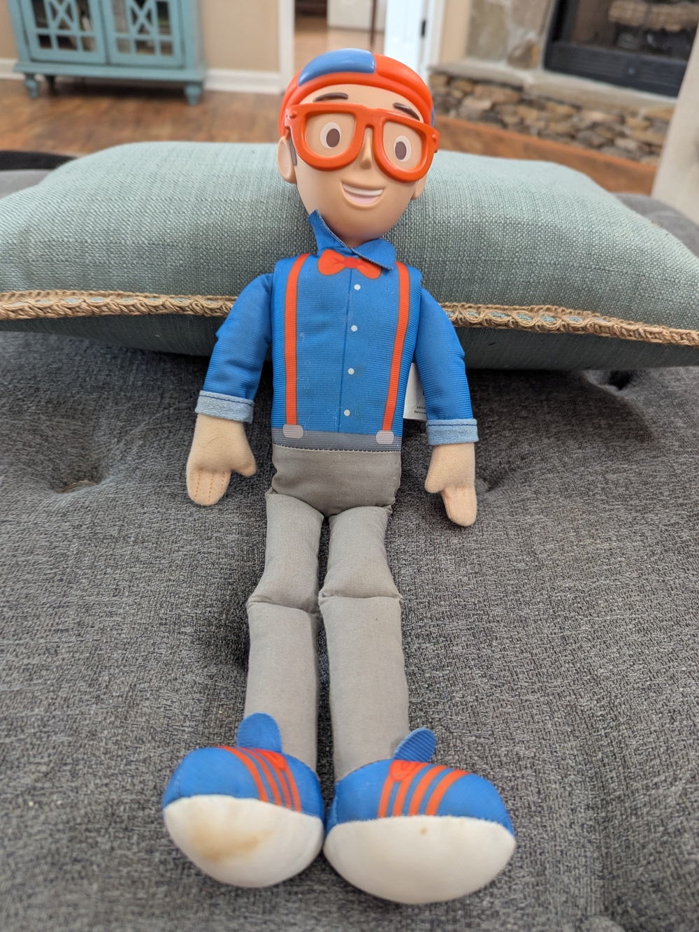 Blippi My Buddy 16" Talking Doll 2020 Plush Toy Soft Body Hard Head Boy